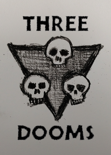 Three skulls logo